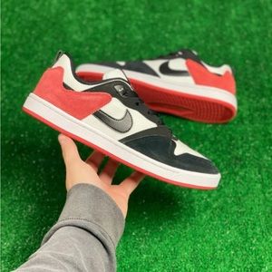 🔥NEW🔥Nike SB Alleyoop Low Mens Casual Skate Size 13 Red White Black CJ0882-102